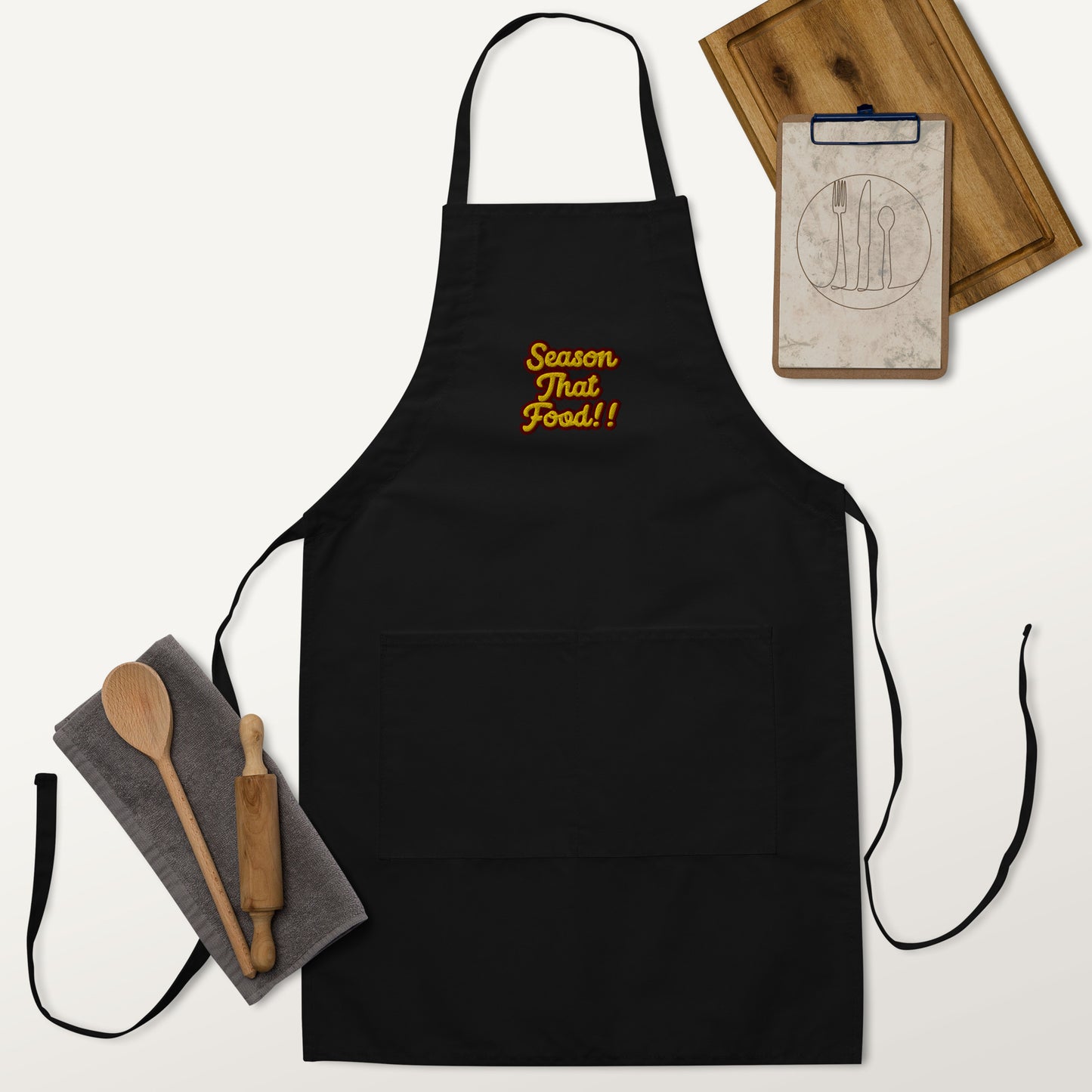 Jungle Exclusive-Embroidered Apron